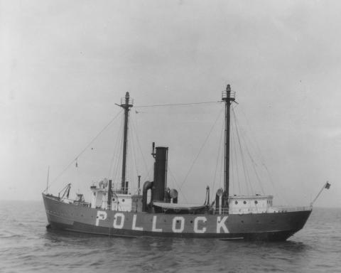 Pollock Rip Sea Pollock Rip - LV 110 in 1930 | USLHS Digital Archive
