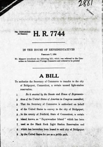 beginning of the Bill