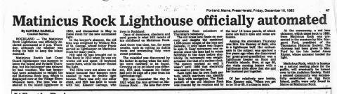 newspaper clipping