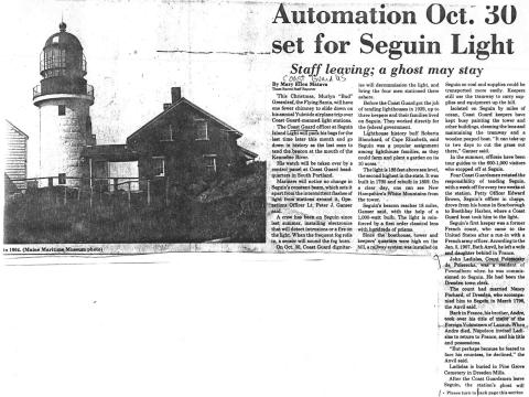 newspaper clipping