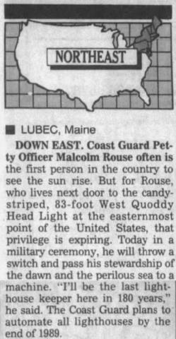 newspaper clipping