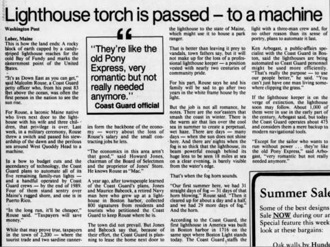newspaper clipping