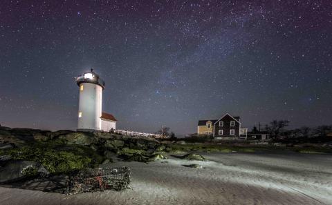 night at the lighthouse