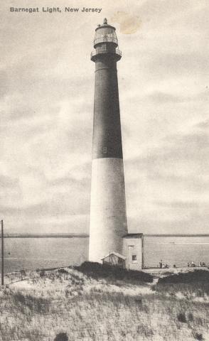 historic view of lighthouse