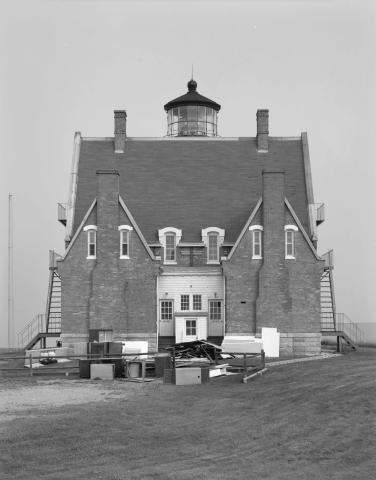rear of dwelling