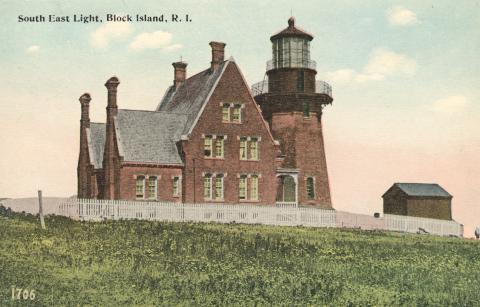 color illustrated post card