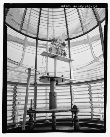 illumination device inside Fresnel Lens