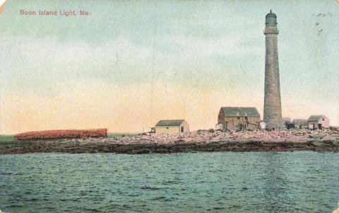 color illustrated postcard