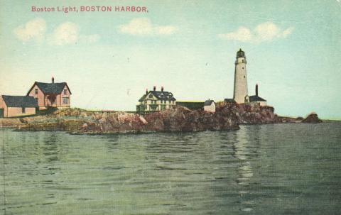 Boston postcard