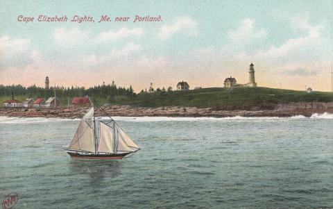 Cape Elizabeth - Postcard