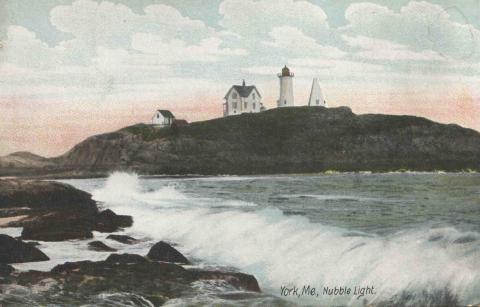 Cape Neddick - Postcard