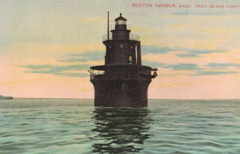 Deer Island postcard
