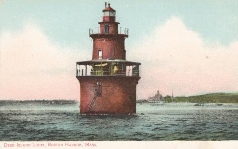 Deer Island postcard