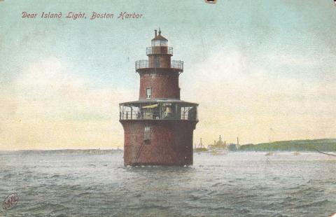 Deer Island postcard
