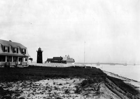 view from the beach