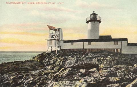 Eastern Point - Postcard