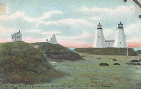 color illustrated postcard