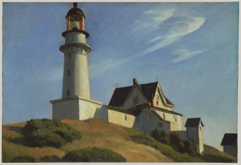 painting of the lighthouse