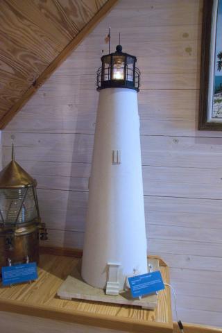 scale model of lighthouse