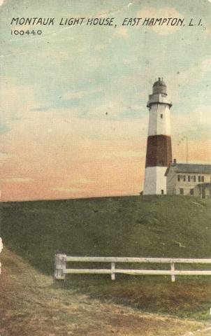 illustrated postcard