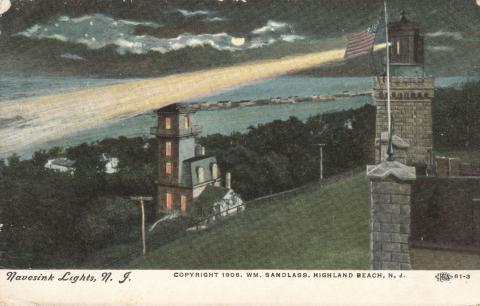 Navesink Twin Lights, NJ 1907-1914 HEC (03)