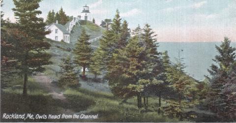Owls Head postcard