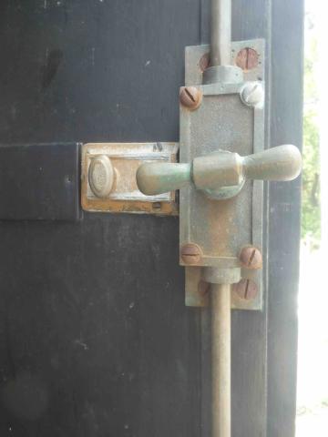 door handle and lock