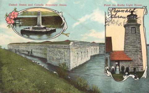 illustrated post card