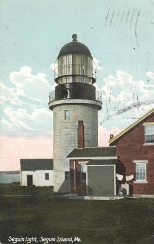 Seguin Island postcard