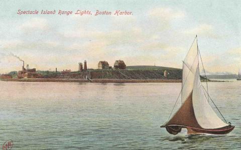 color illustrated postcard