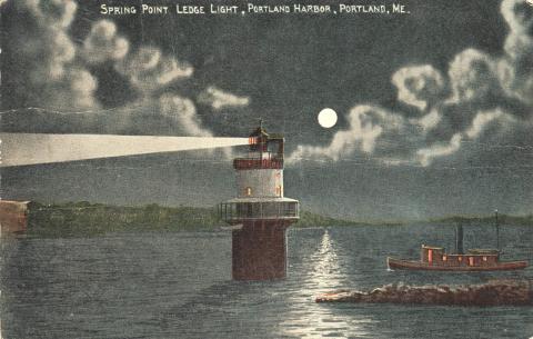 Spring Point Ledge postcard