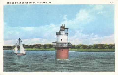 Spring Point Ledge postcard