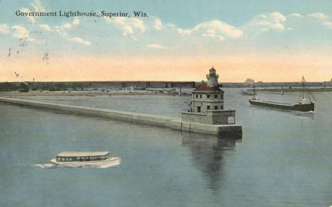 Superior Harbor Entry South Breakwater, WI 1910s HEC (01)