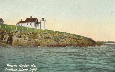 Tenants Harbor postcard