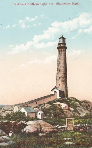 Thacher Island postcard