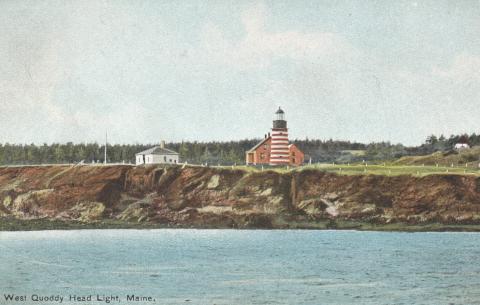 West Quoddy Head postcard