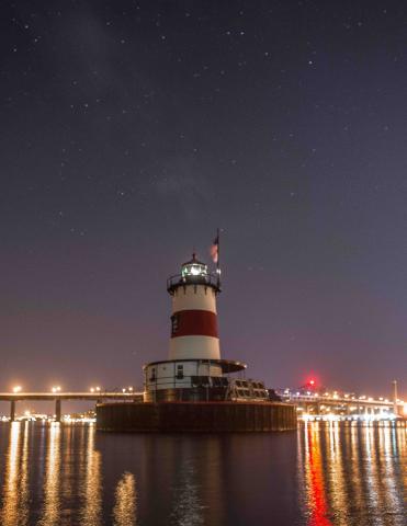 night at the lighthouse