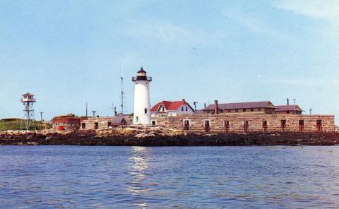 Portsmouth Harbor - Postcard