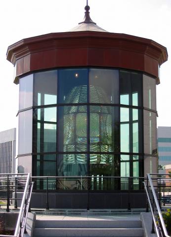 lens on display in Display Lantern