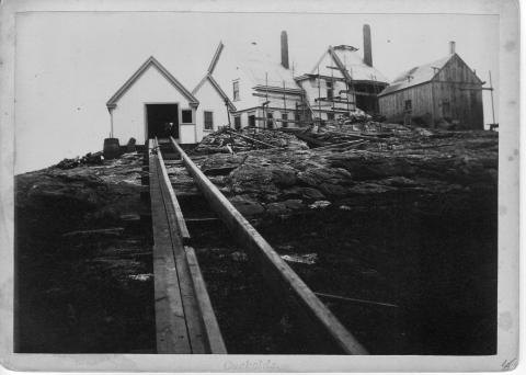 boat house and boat ways