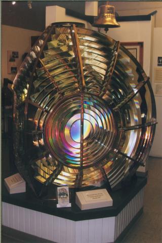 Fresnel Lens on display