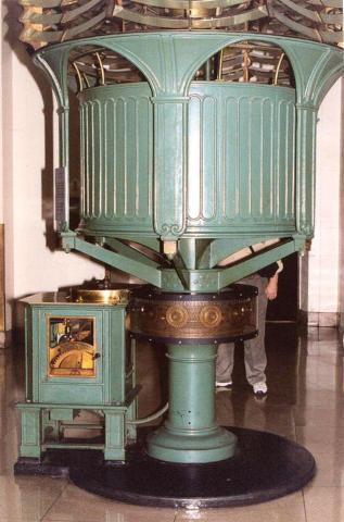 pedestal for lens
