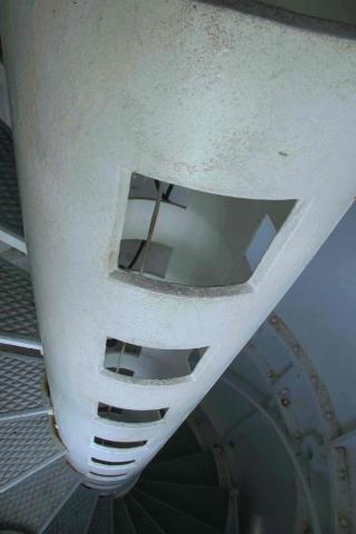 support post clockwork weight could descend through