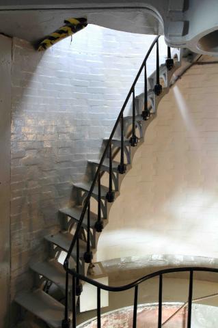 staircase in lighthouse