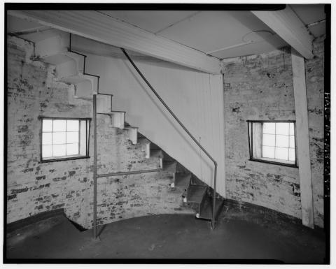 staircase in lighthouse