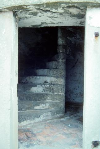 Cement stairway