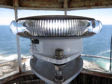 LED in lantern