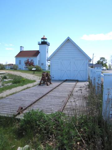 Boat House: Sand Point Escanaba MI
