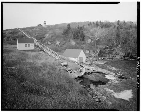 boathouse and boatways