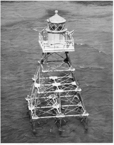 un manned light station